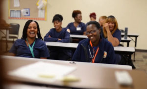 Students at Professional Skills Institute