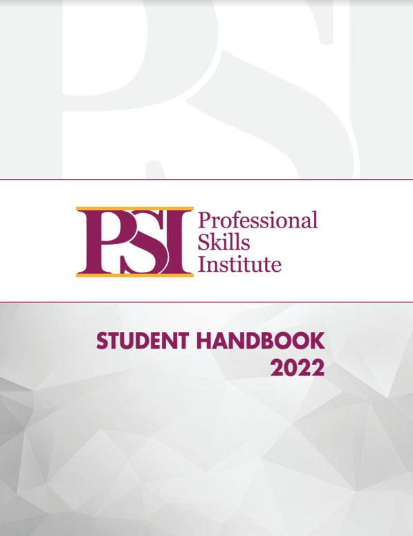 Student Handbook Professional Skills Institute